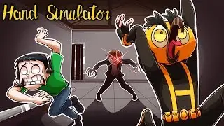 TIME TO HUNT DOWN AND KILL MY FRIENDS! (Hand Simulator Funny Moments)