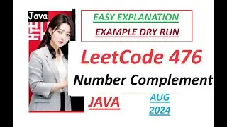 Number Complement | Leetcode 476 | Mask Number | XOR | Binary String | Java Code | Developer Coder