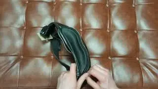 Сумка бананка Tiding 3036 на пояс, 100% кожа