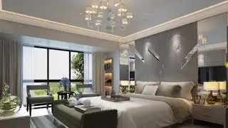 3ds max render - 3ds max vray render - vray settings - Beautiful Bedroom Render with Vray 3.50