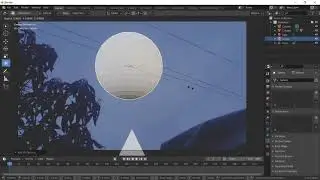 Sending rocket to moon, Blender 2.93, Creating artificial moon, VFX, Motion, Object, Video tracking