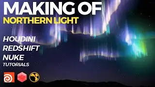 Houdini Quick Setup To Create Aurora Northern Light