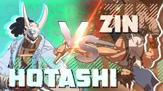 GGST  ZIN (#1 Ranked Chipp) vs Hotashi (#1 Ranked Nago). Guilty Gear Strive