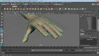 50. Использование Edge Flow для сглаживания поверхностей. Курс Maya для начинающих. Урок №50