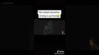 The Twitch Donation Timing is Perfect TikTok: gameconnoisseur