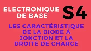 2 . Les Caractéristique de la Diode à Jonction et La Droite de Charge