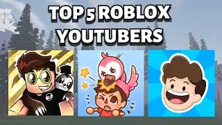 TOP 5 ROBLOX YOUTUBERS (Flamigo, poke..)