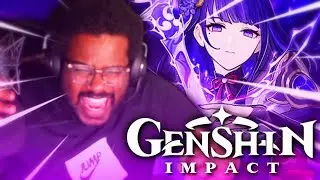 AfroSenju Reacts To Raiden Shogun Trailer (Genshin Impact)