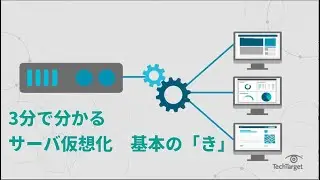 3分で分かるサーバ仮想化　基本の「き」