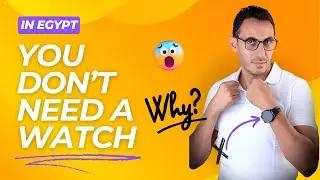 Why you don't need a watch if you are visiting Egypt