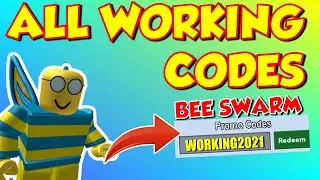 ALL WORKING BEE SWARM SIMULATOR CODES 2021