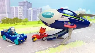 Герои в Масах - Мультики про машинки - мультики для детей с игрушками.