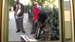 Damu on the MPC in NYC's Madison Square Park