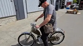 Редчайшая находка, мопед TORNADO SACHS 502 1960 года единственный в Украине КАПСУЛА ВРЕМЕНИ