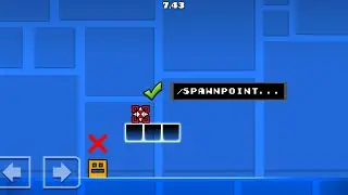 Cómo agregar un Spawn Point en Geometry Dash modo plataforma (Spawn Point Libre)