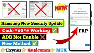 Samsung Frp Bypass 2024| Android 12/13/14 New Security 2024-Samsung Frp Bypass || New Method All Cpu