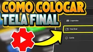 COMO COLOCAR TELA FINAL PELO YOUTUBE STUDIO PELO CELULAR 2022