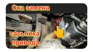 Ока . замена сальника привода. 6 декабря 2023 г.
