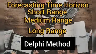 What is Time Forecasting Time Horizon/ Delphi Method in engineering management/what is Delphi Method