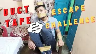 duct tape escape challenge part 2 || gag talk | gag talk challenge || new gag talk challenge 