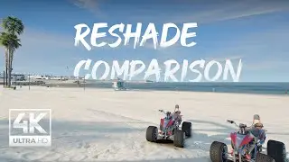 GRAFIX GTAV NVE Pure Realism (A Very Realistic) ReShade Preset Comparison [4K]