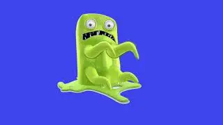 monster green screen  animated