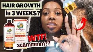 Do Liquid Hair Growth Vitamins work? MaryRuth’s Hair Growth Liquid Vitamin REVIEW! | WTF!?