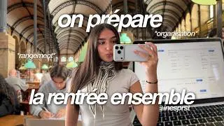 uni vlog - getting ready for the start of the semester together (orientation week, tidying up, or...