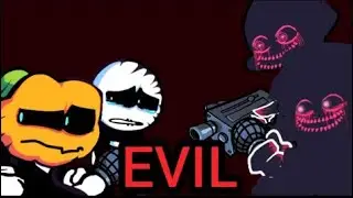 Funkin corruption | Out of control | Skid and pump vs evil pico and evil bf day 2