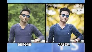 How to Blur Photo Background in Photoshop || Amazing Editing Tricks Best Color Effect in [Lightroom]