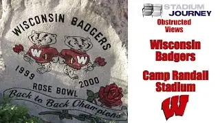 SJ Obstructed Views - Wisconsin Badgers - Camp Randall Stadium 🏈 (ep.56)