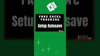 Excel Bites - Section 1: Autosave (#18) - #shorts