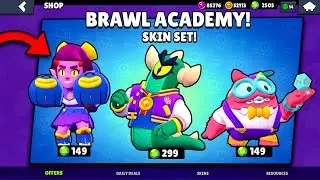 Everything About Brawl Academy Skin Set in Brawl Stars | 