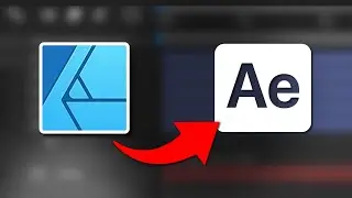 Transfer von Affinity Designer nach After Effects (ACHTUNG! Sehr Trocken)
