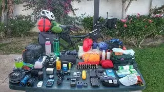 Cicloturismo: Material para un viaje con alforjas.