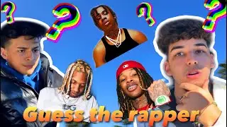Guess the rapper by their lyrics or get PUNISHED...