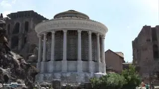 Modellazione 3d e render Architettonico - Tempietto Vesta