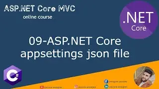 09. ASP.NET Core appsettings json file in Darija Arabic