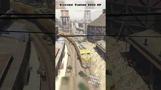 Long Electric Turbine Locomotive #gta #gtavmod #grandtheftautov #shorts