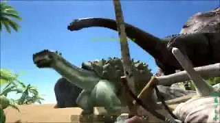 Ark : Survival Evolved - Soloing the Ark! Ep1 - How to Phling a Turtle!