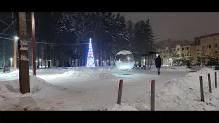 Новогодний арт объект. Просто дёшево красиво