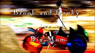 brook and franky fighting with Big Mom - one piece - #brook #franky #bigmom #mashaultrafunk