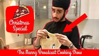 How To Cook Authentic Italian Pizza From Scratch | The Mannz Broadcast Cooking Show