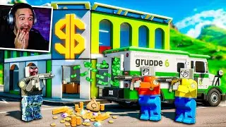 ROUBO ao BANCO LEGO: AÇÃO no BRASIL! Brick Rigs