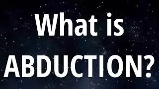 APRIL - WORD OF THE MONTH : ABDUCTION
