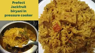 Easy tasty 😋 Jackfruit Biryani in pressure cooker l टेस्टी कटहल बिरयानी