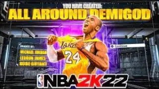 NEW GAME BREAKING DEMIGOD BUILD in 2k22 Next Gen IT CAN LITERALLY DO EVERYTHING!!!