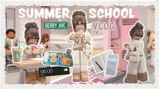 ʚ SCHOOL VLOG ɞ Roleplay | Berry Avenue | Voice🎙️