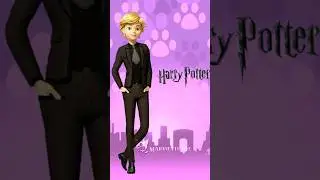 MLB characters as Harry Potter // #miraculous #shorts #viral #video #youtubeshorts