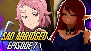 DRAGONS AND SASS!! | SAO Abridged Ep 7 Reaction
